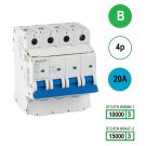 SEP INS1 inst.aut  4p - B - 20A - 10/15kA