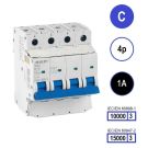 SEP INS1 inst.aut  4p - C - 1A - 10/15kA