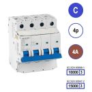 SEP INS1 inst.aut  4p - C - 4A - 10/15kA