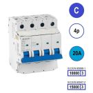 SEP INS1 inst.aut  4p - C - 20A - 10/15kA