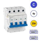 SEP INS1 inst.aut  4p - C - 25A - 10/15kA