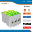 SEP AKN Compact klem, 3 voudig, 35-240mm2, CU/AL, geel-groen
