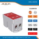SEP AKN Compact klem, 2 voudig, 35-240mm2, CU/AL, rood