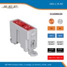 SEP AKN Compact klem, 1 voudig, 2,5-35mm2, CU/AL, rood