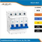 SEP INS1H inst.aut  4p - B - 25A - 15/25kA