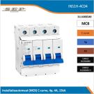 SEP INS1H inst.aut  4p - C - 4A - 15/25kA