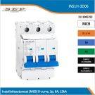 SEP INS1H inst.aut  3p - D - 6A - 15/25kA
