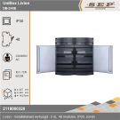 SEP DB verh.groepenkast 2x 24 modulen (12+12) - (b=440, h=427, d=143,5mm)