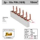SEP P02010G20 kam 2f PIN 10p 9/18mm(4mm)
