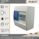 SEP ST3-V2  behuizing opbouw 3MU deksel - 5MU (IP20)