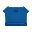 SEP SRK-4/10 rijgklem eindplaat blauw