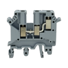 SEP SRK-5 twin- rijgklem 0.2 - 4mm2 grijs