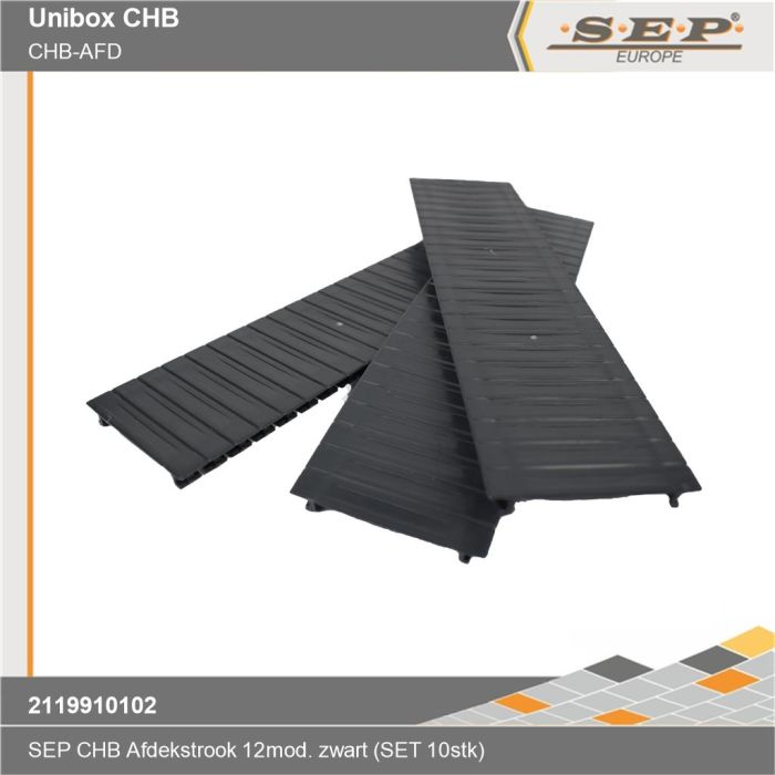 SEP UniBox CHB-AFD - afdekstrook voor lege module plaatsen - details