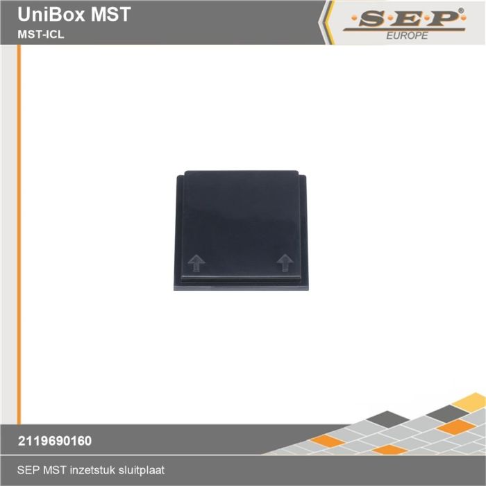 SEP Unibox MST-ICL - verwisselbaar inzetstuk gesloten - details - 2119690160
