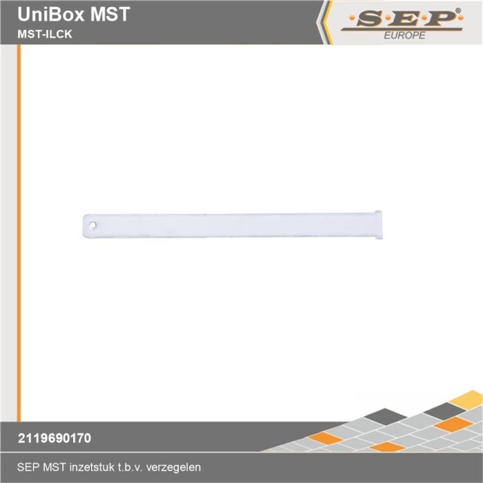 SEP UniBox MST-LCK - verzegel as t.b.v. MST installatiekast - details - 2119690170 