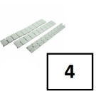 SEP CK klem-afdekking marker nr  4