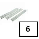 SEP CK klem-afdekking marker nr  6