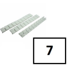 SEP CK klem-afdekking marker nr  7