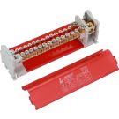 SEP R215/125 verdeelset 125A, 2p, 15x aansl, 690VAC/DC