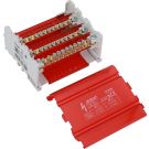 SEP R413/80E verdeelset 80A, 4p, 13x aansl, 500VAC/DC