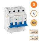 SEP INS1 inst.aut  4p - D - 13A - 10/15kA