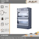 SEP CHB24 ledige groepencabinet 2 rij (compleet)