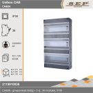 SEP CHB36 ledige groepencabinet 3 rij (compleet)