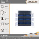 SEP CHB72E groepenkast (ledig) 72MU met verhoogde invoer (buis)