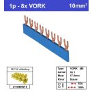 SEP F01008B06 Kam 1f VORK 8p 17,8mm blauw