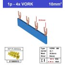 SEP F01104B06 Kam 1f VORK 4p 35,6mm blauw