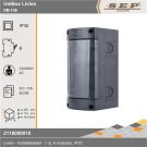 SEP DB groepenkast 1x 6 modulen (b=115mm, h=250mm, d=143,5mm)