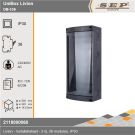 SEP DB groepenkast 3x 12 modulen (b=220mm, h=500mm, d=143,5mm)