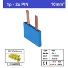 SEP P01002B00 Kam 1f PIN 2p 17,8mm blauw