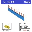 SEP P01010B00 Kam 1f PIN 10p 17,8mm blauw