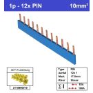 SEP P01012B00 Kam 1f PIN 12p 17,8mm blauw