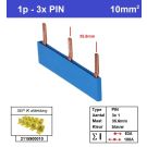 SEP P01103B00 Kam 1f PIN 3p 35,6mm blauw