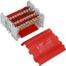 SEP R411/125E verdeelset 125A, 4p, 11x aansl, 500VAC/DC