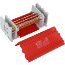 SEP R412/160H verdeelset hoog, 160A, 4p, 12x aansl, 690VAC/DC