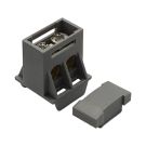 SEP AST16 aansluitverdeelblok 2x16mm2 (grijs)