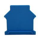 SEP SRK-16 rijgklem eindplaat blauw