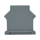 SEP SRK-16 rijgklem eindplaat grijs