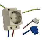 SEP wandcontactdoos uitbreidingset WCD+