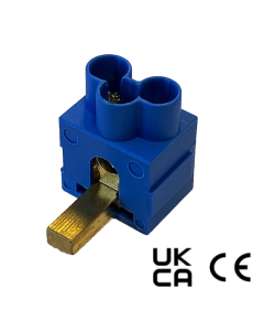 SEP FT3-16-PB aansluitklem, blauw, PIN 3x16mm2