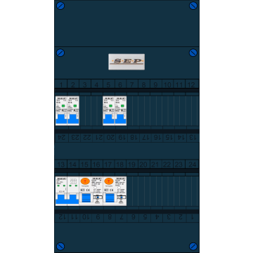 Schotman Elektro B.V. - SEP NOVA - 2xALS 4p - 4 INS 1p+n