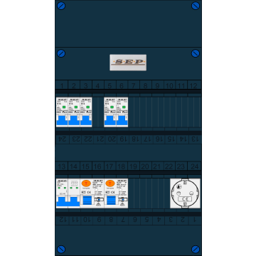 Schotman Elektro B.V. - 2x ALS 4p, 5x INS, 1x contactdoos