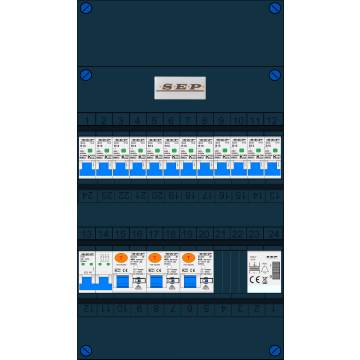 Schotman Elektro B.V. – SEP NOVA – 3x ALS 4p, 12x INS, beltrafo