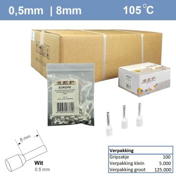 Schotman Elektro B.V. - SEP CIH 0,5mm - Adereindhuls