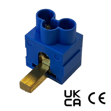 SEP FT3-16-PB aansluitklem, blauw, PIN 3x16mm2