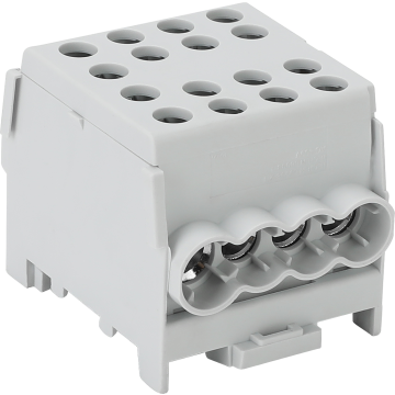 Schotman Elektro B.V. - SEP HDB-35/25 hoofdleidingaftakklem HLAK 1x35mm2-3x25mm2 grijs