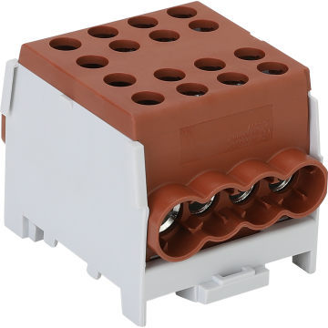 Schotman Elektro B.V. - SEP HDB-35/25 hoofdleidingaftakklem HLAK 1x35mm2-3x25mm2 bruin